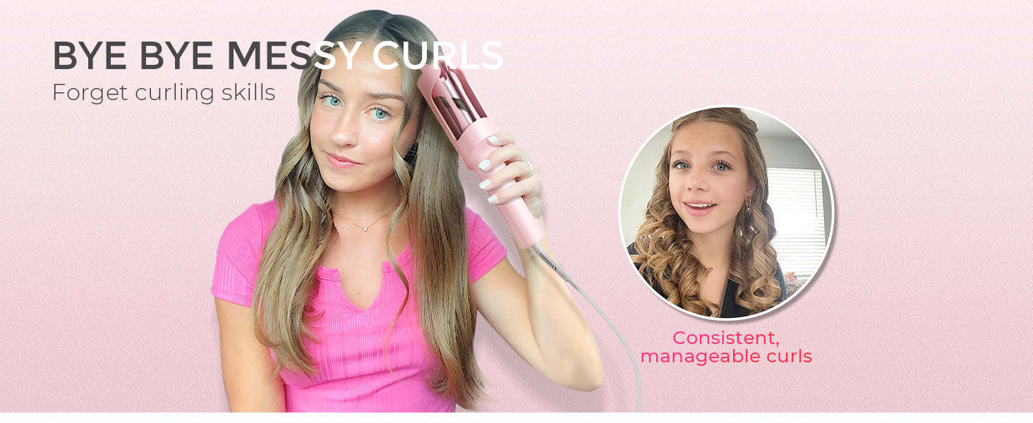 Salon-Grade Automatic Ceramic Hair Curler