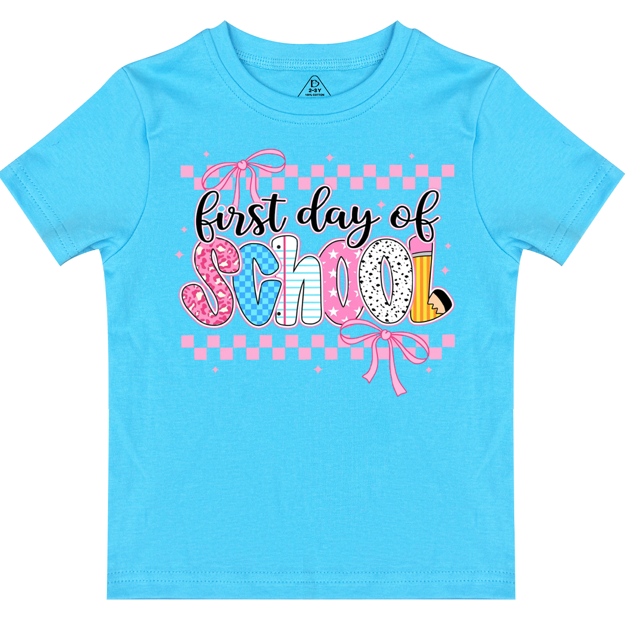 Coquette First Day Of School Toddler&Kid's Tees Osebee