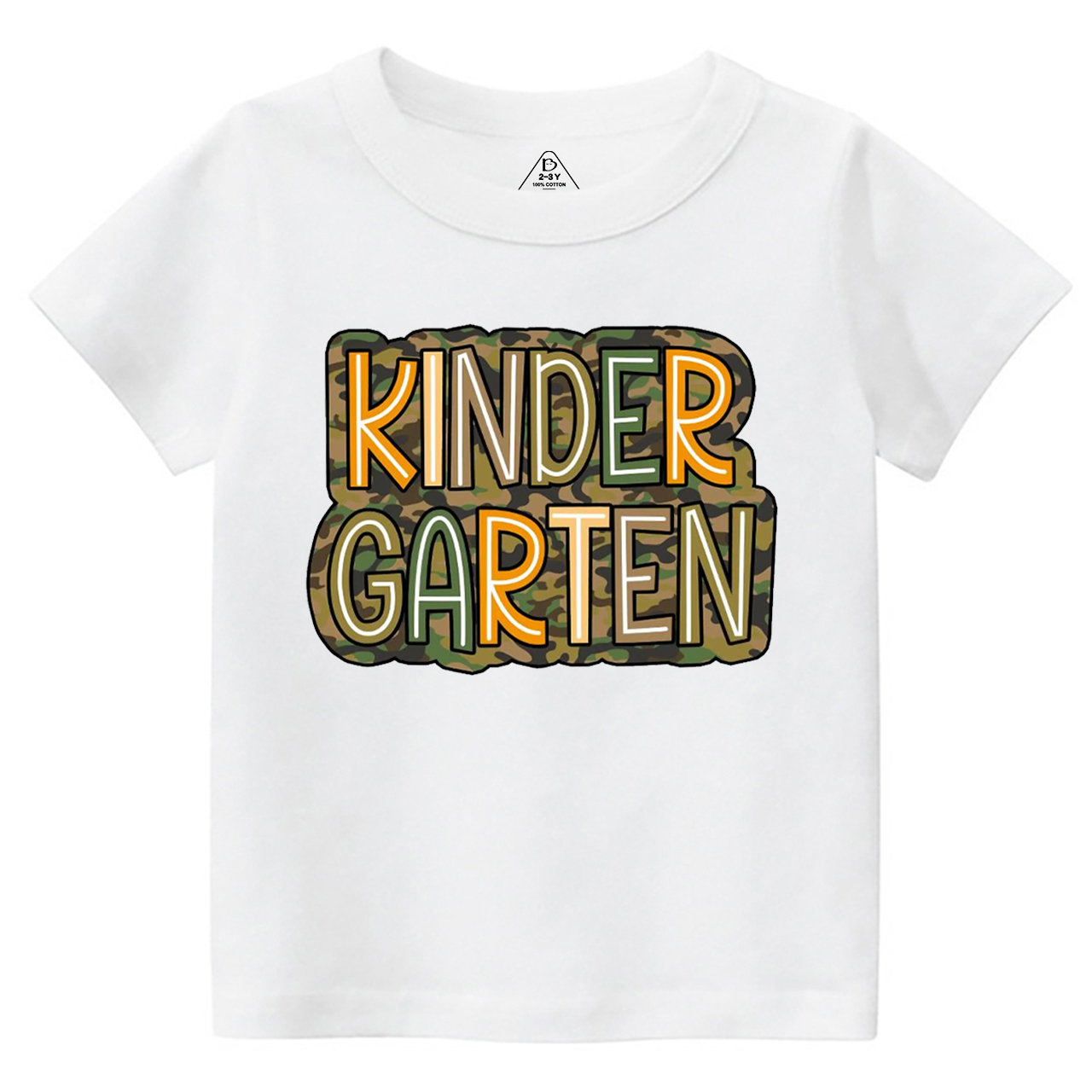 Personalized Camouflage Grade Toddler&Kid's Tees Osebee