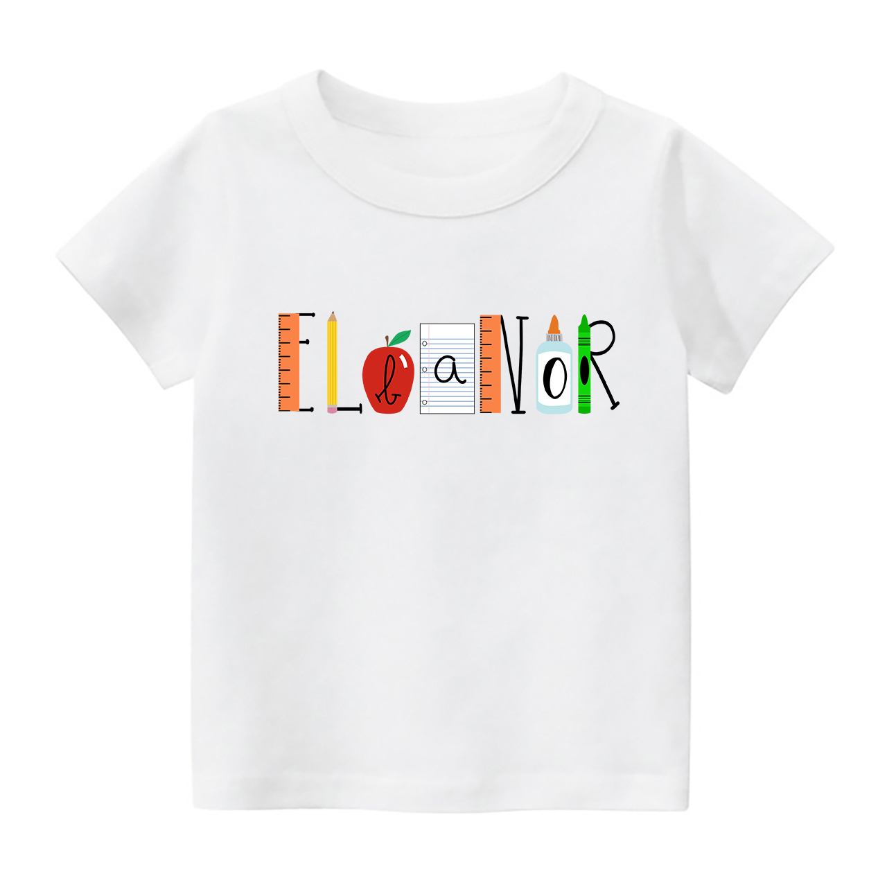 Personalized Toddler Back To School Shirt