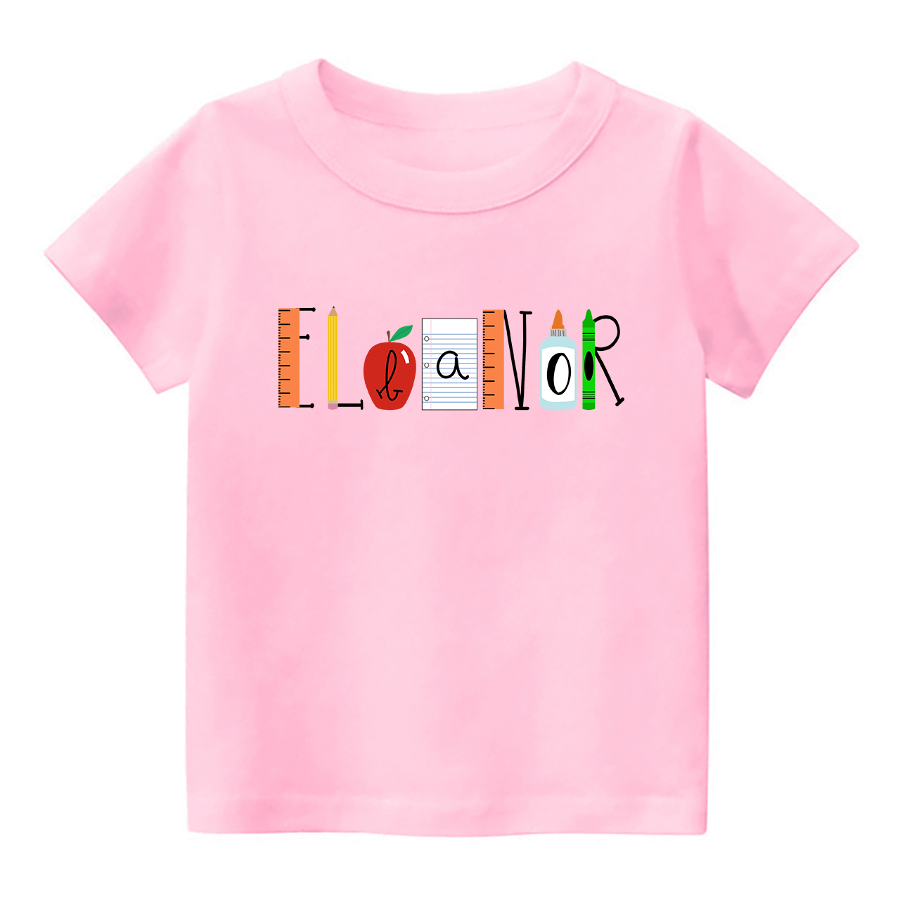 Personalized Toddler Back To School Shirt