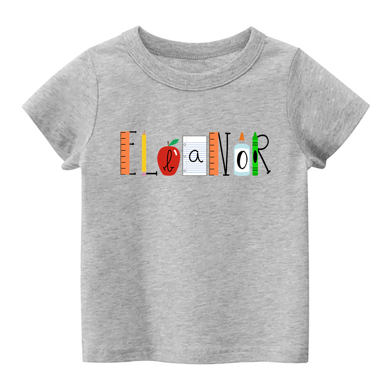 Personalized Toddler Back To School Shirt