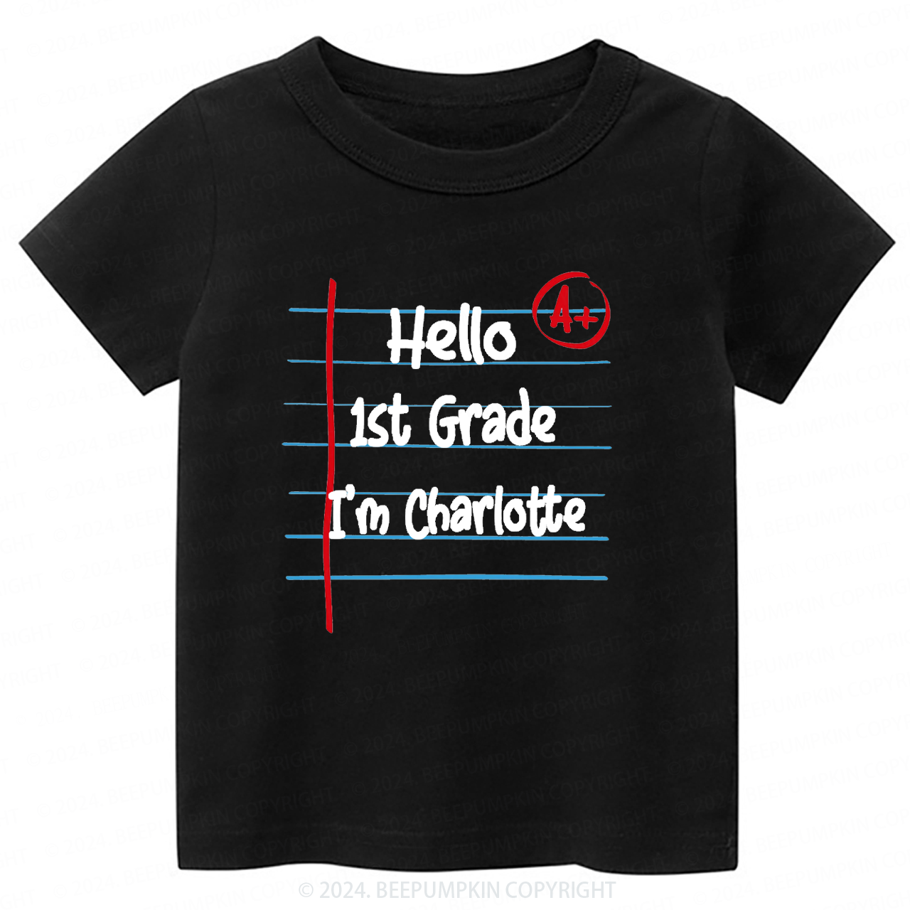 Personalized Grade I'm Name Back To School Shirt