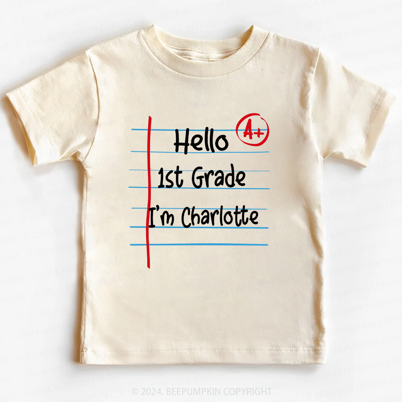 Personalized Grade I'm Name Back To School Shirt