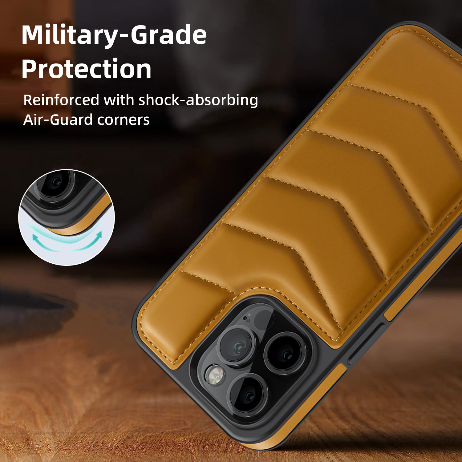 💝Personalized Leather textured flip phone case