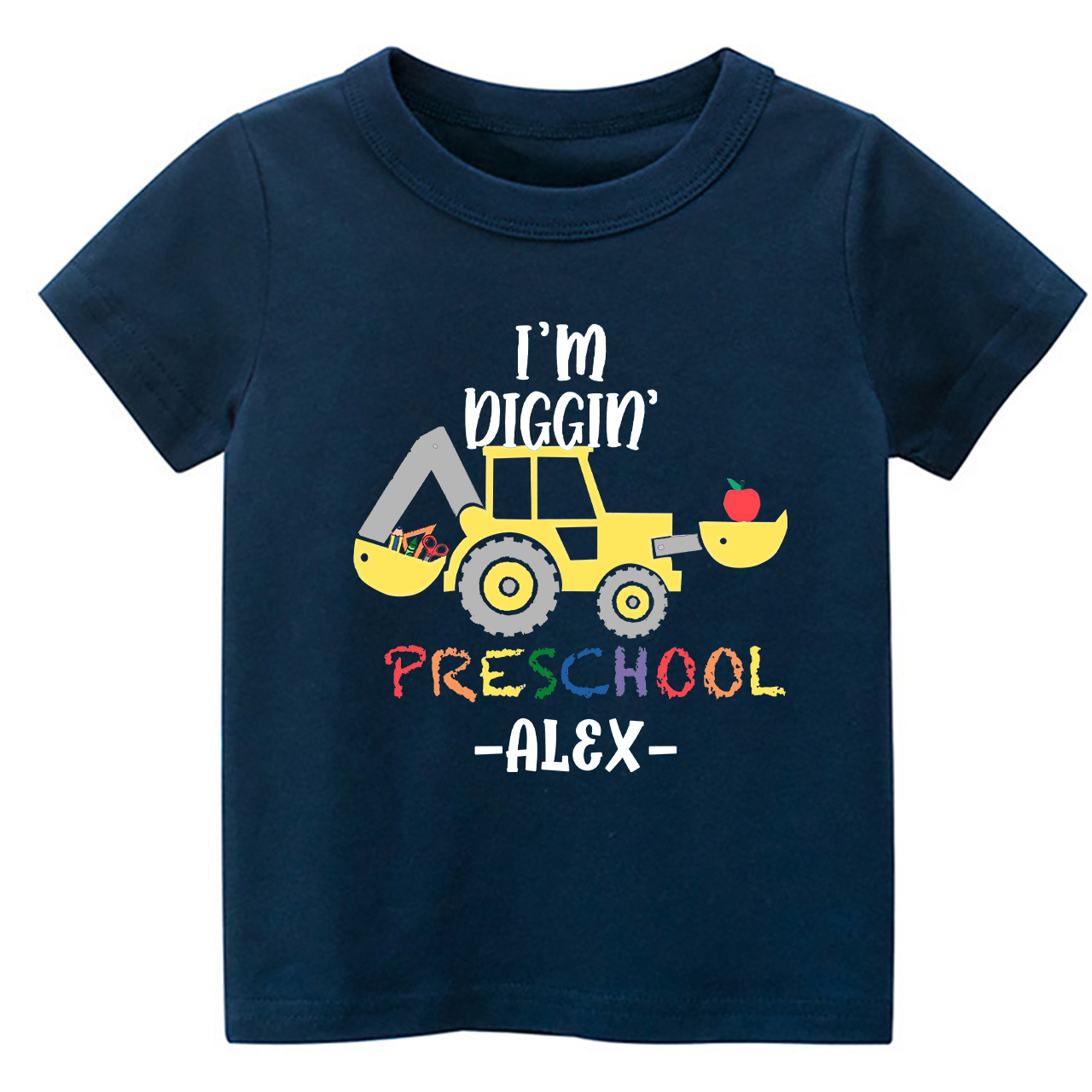 I'm Diggin' Personalized Preschool Shirt