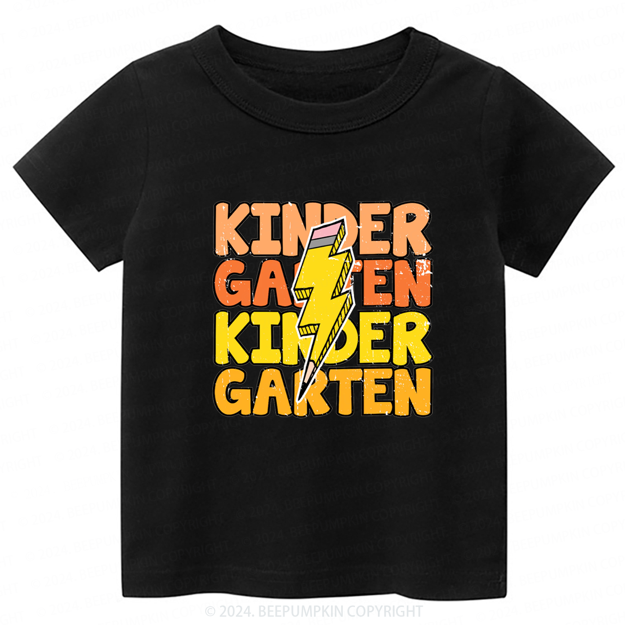 Kindergarten Lightning Bolt Back To School Shirt