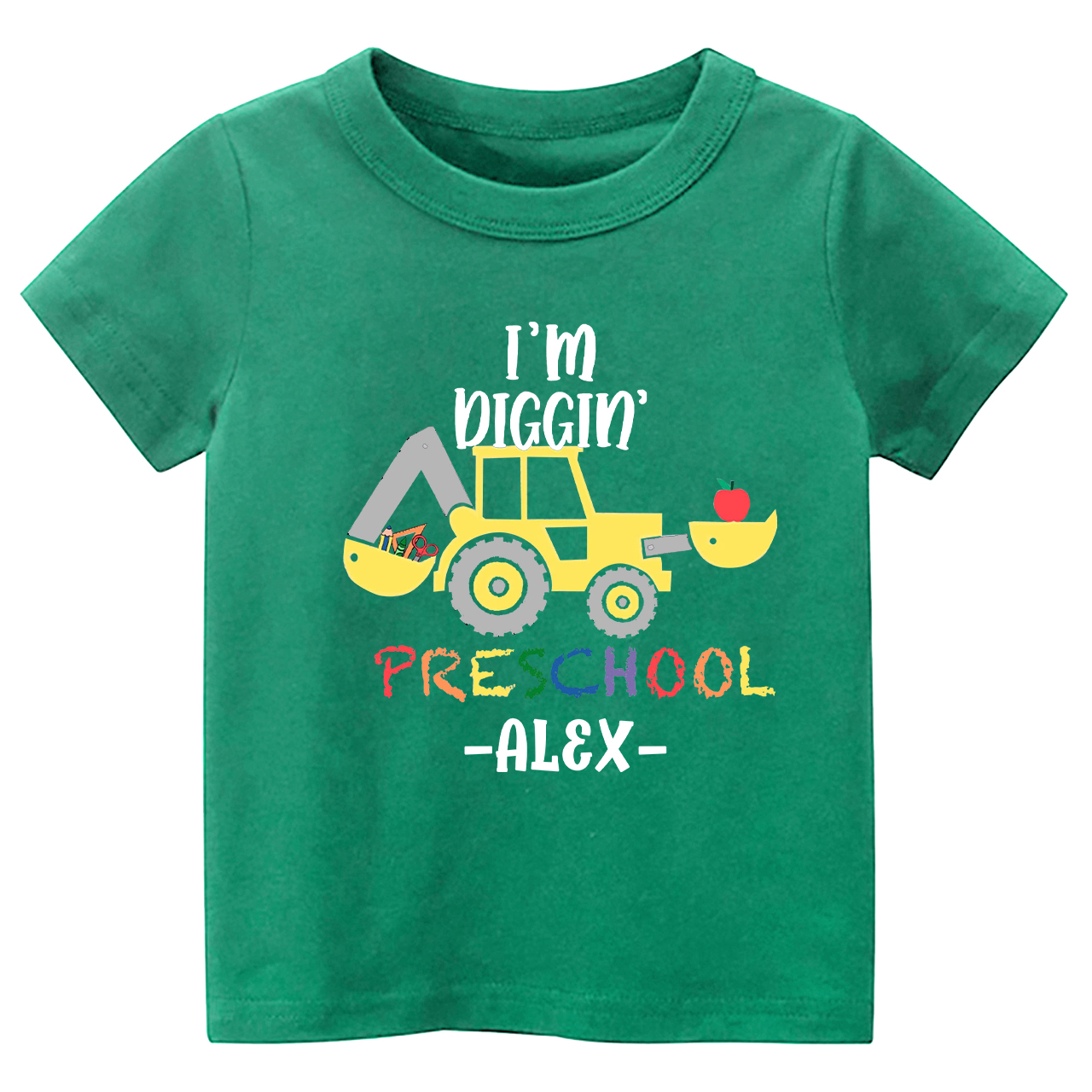 I'm Diggin' Personalized Preschool Shirt