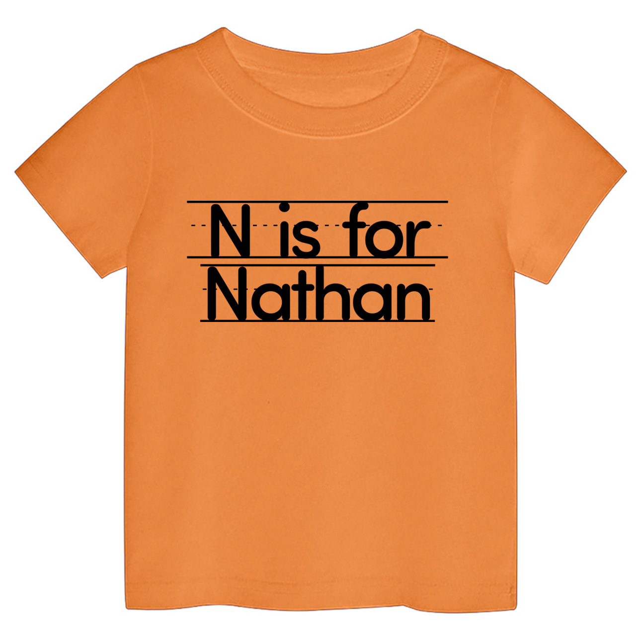 Custom Initial Back To School Shirt