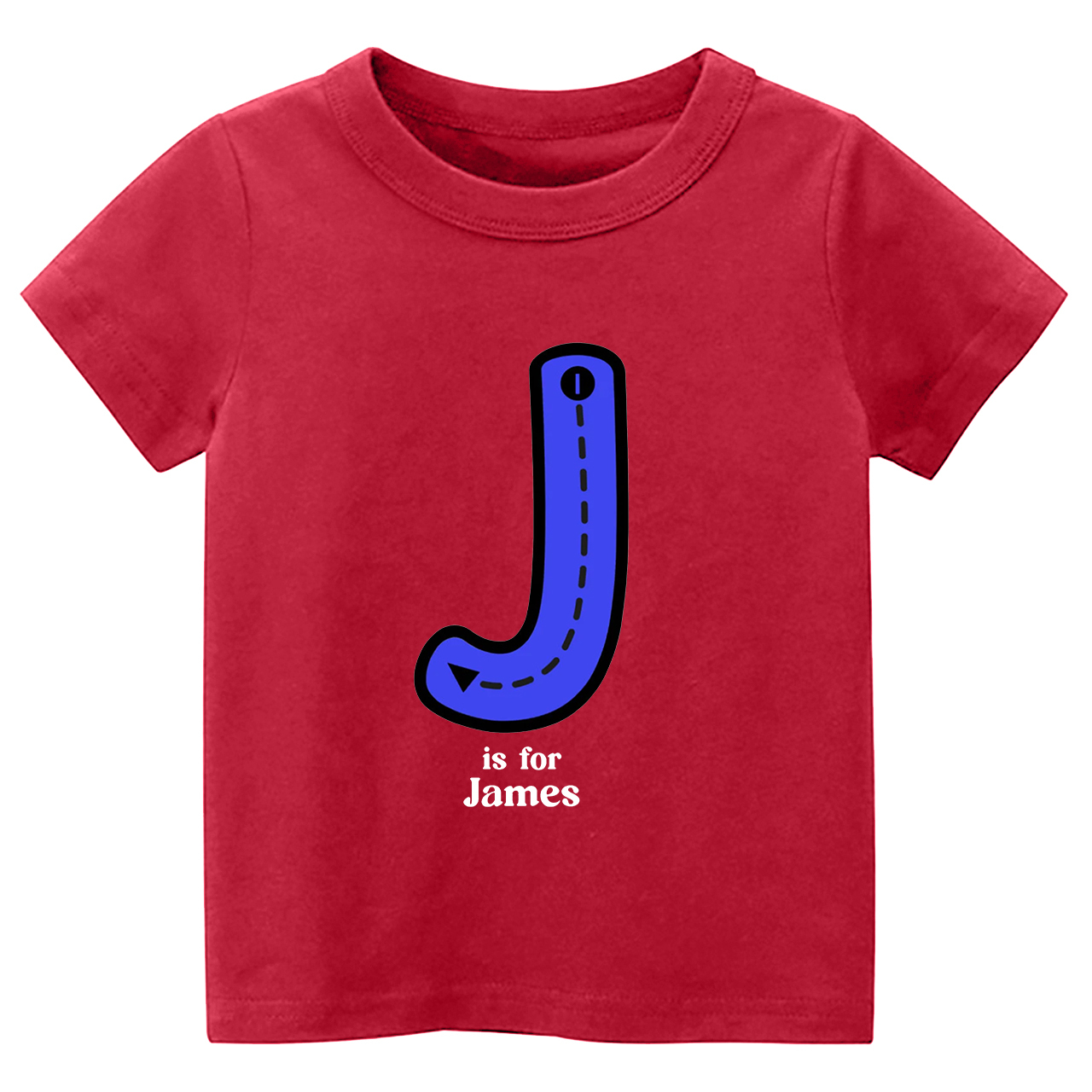 Personalized N Is For Name Tracing Alphabet Kids Shirts
