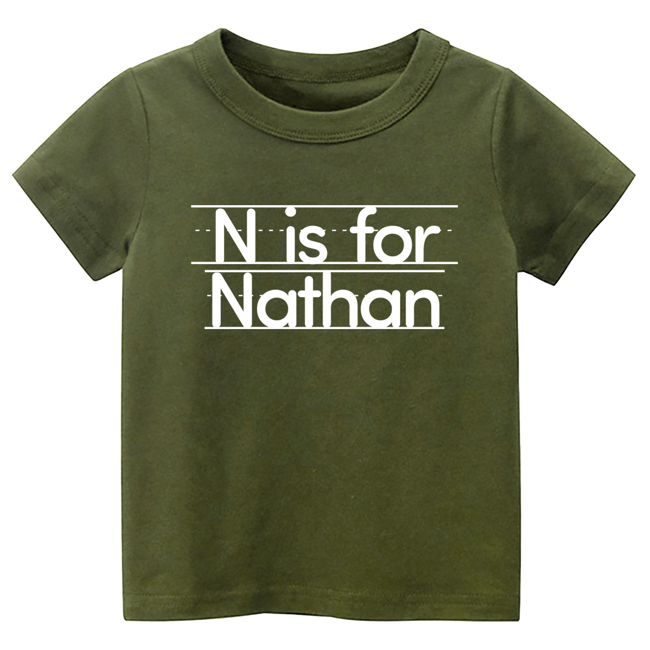 Custom Initial Back To School Shirt