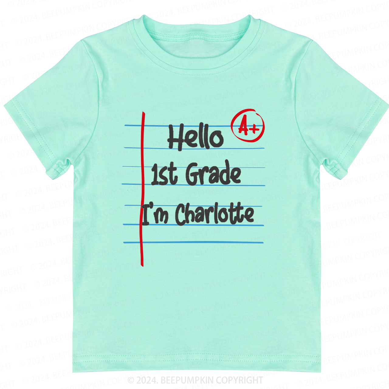 Personalized Grade I'm Name Back To School Shirt