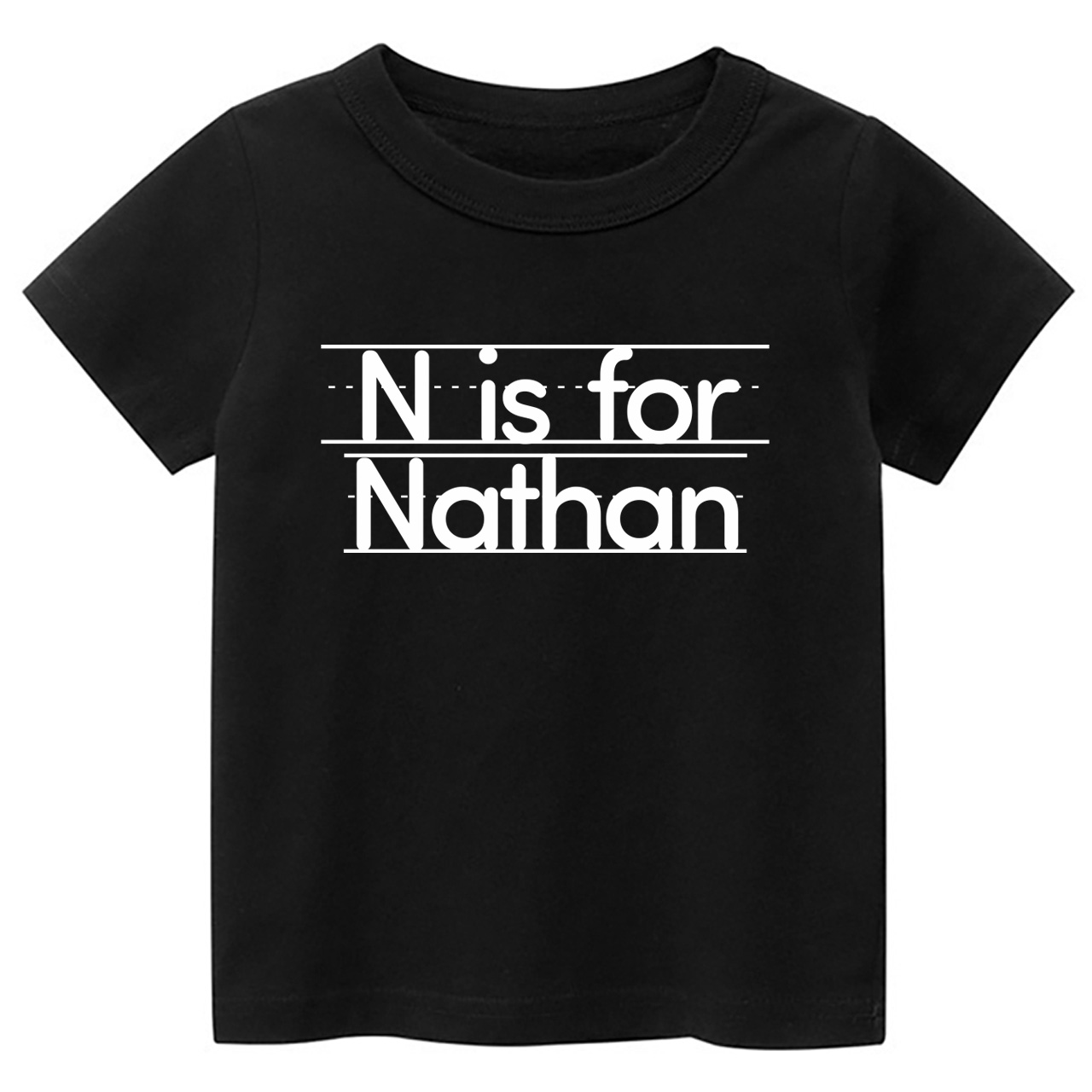 Custom Initial Back To School Shirt
