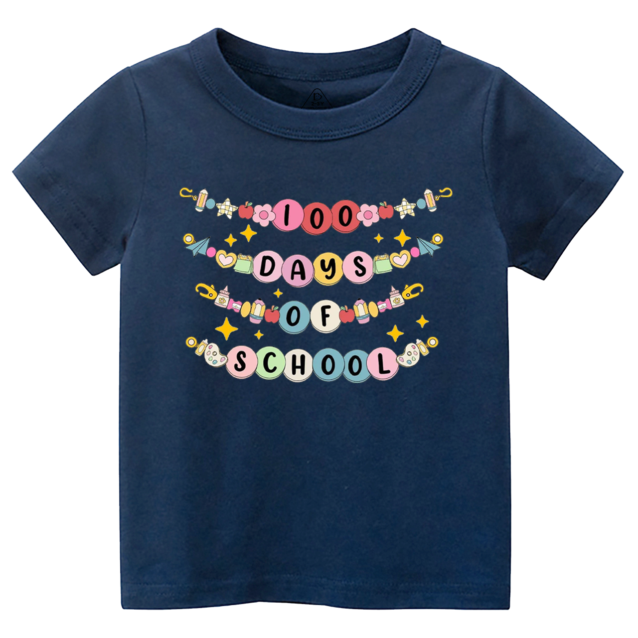 100 Days Of School Bracelet Toddler&Kid's Tees Osebee