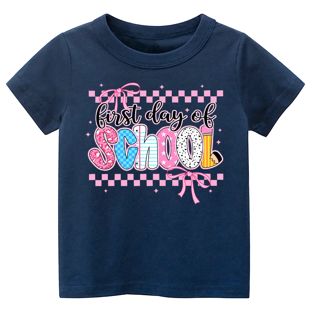 Coquette First Day Of School Toddler&Kid's Tees Osebee