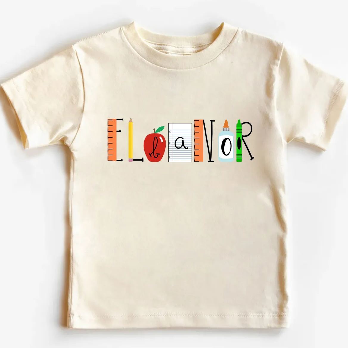 Personalized Toddler Back To School Shirt
