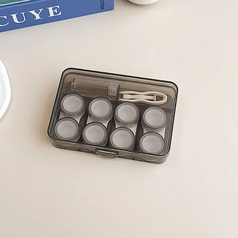 Transparent Color Contact Lens Case-everylenses
