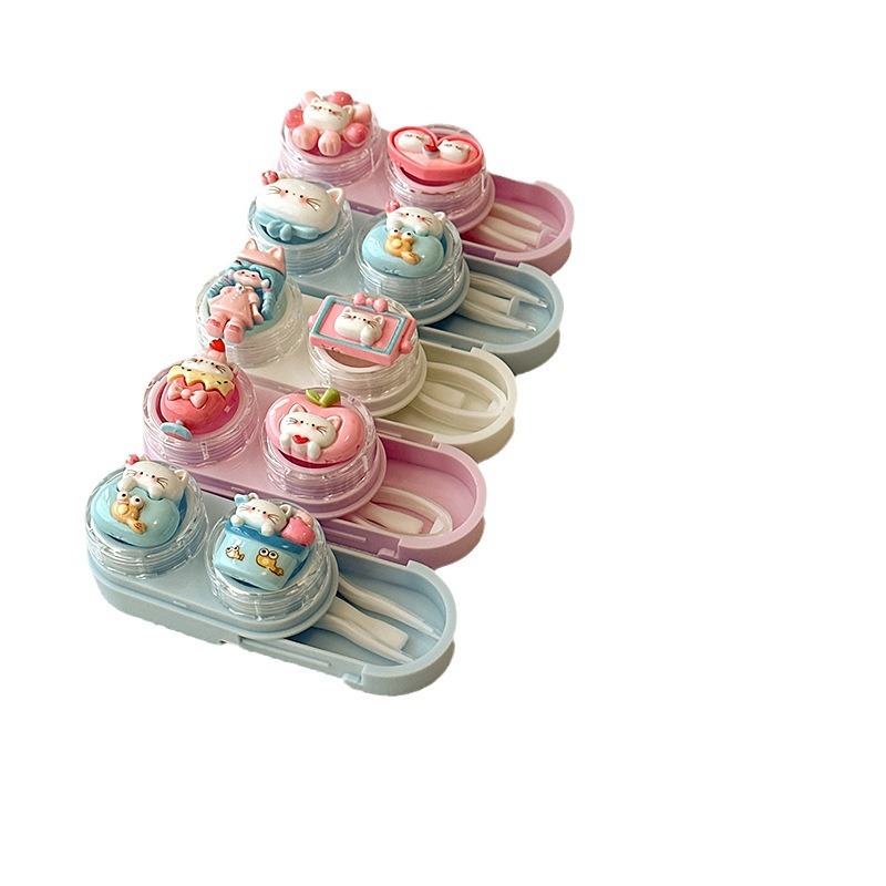 Cartoon Drawer Contact Lens Case 1 PCS-everylenses