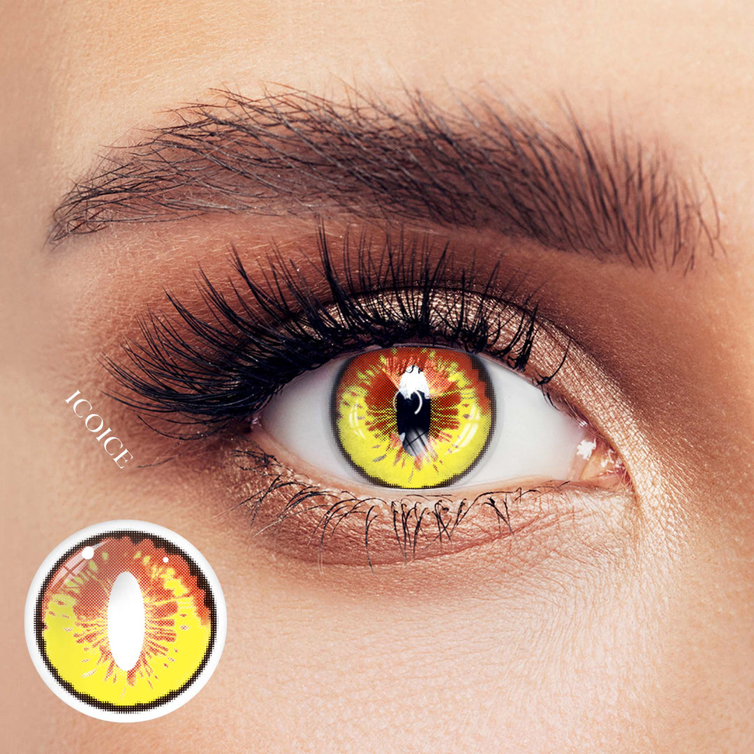 【Halloween&Cosplay】Dragon Maid Yellow-everylenses