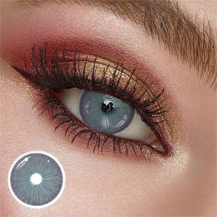 New York N Jade(Blue Gray) | 1 Year-everylenses