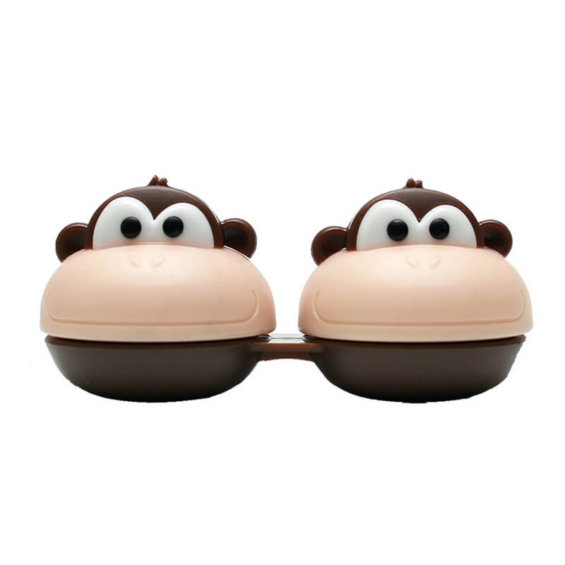 Safe Antibacterial Cartoon Contact Lens Case