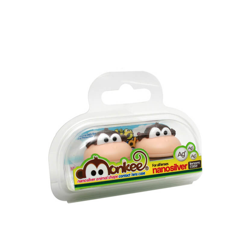 Safe Antibacterial Cartoon Contact Lens Case