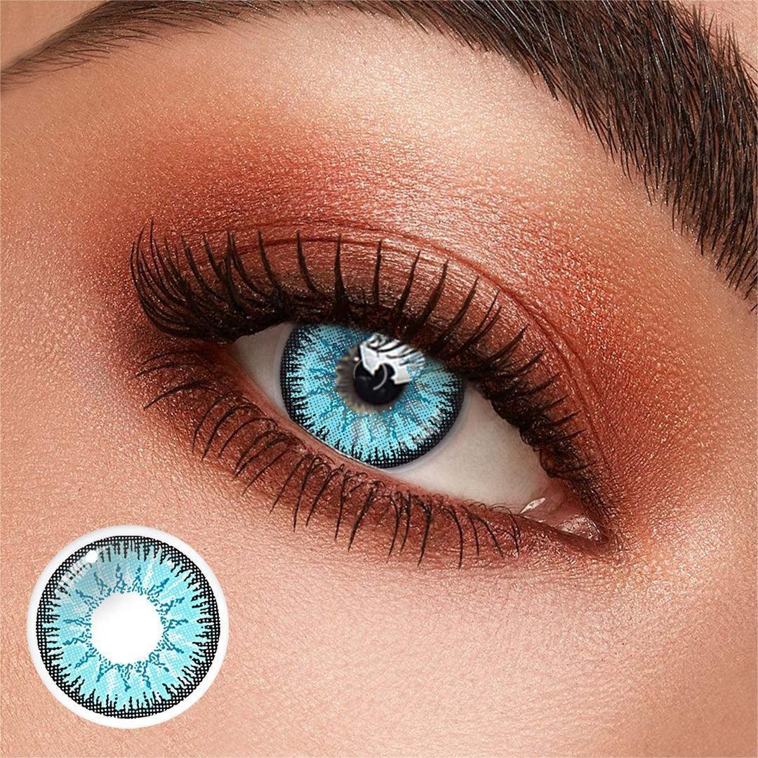 Vika Tricolor Blue | 1 Year-everylenses