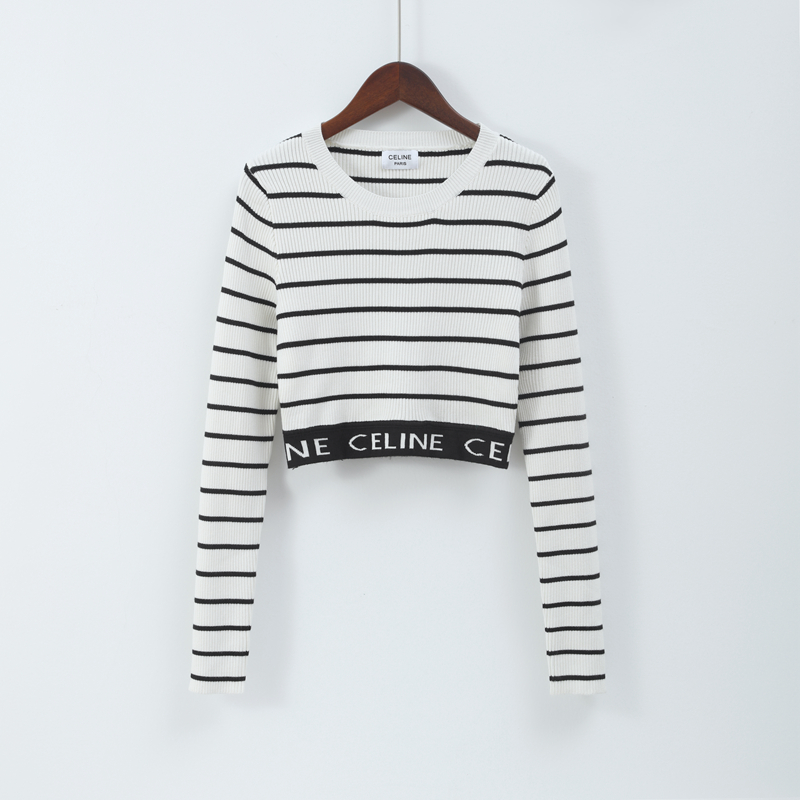 Celine long -sleeved sweater