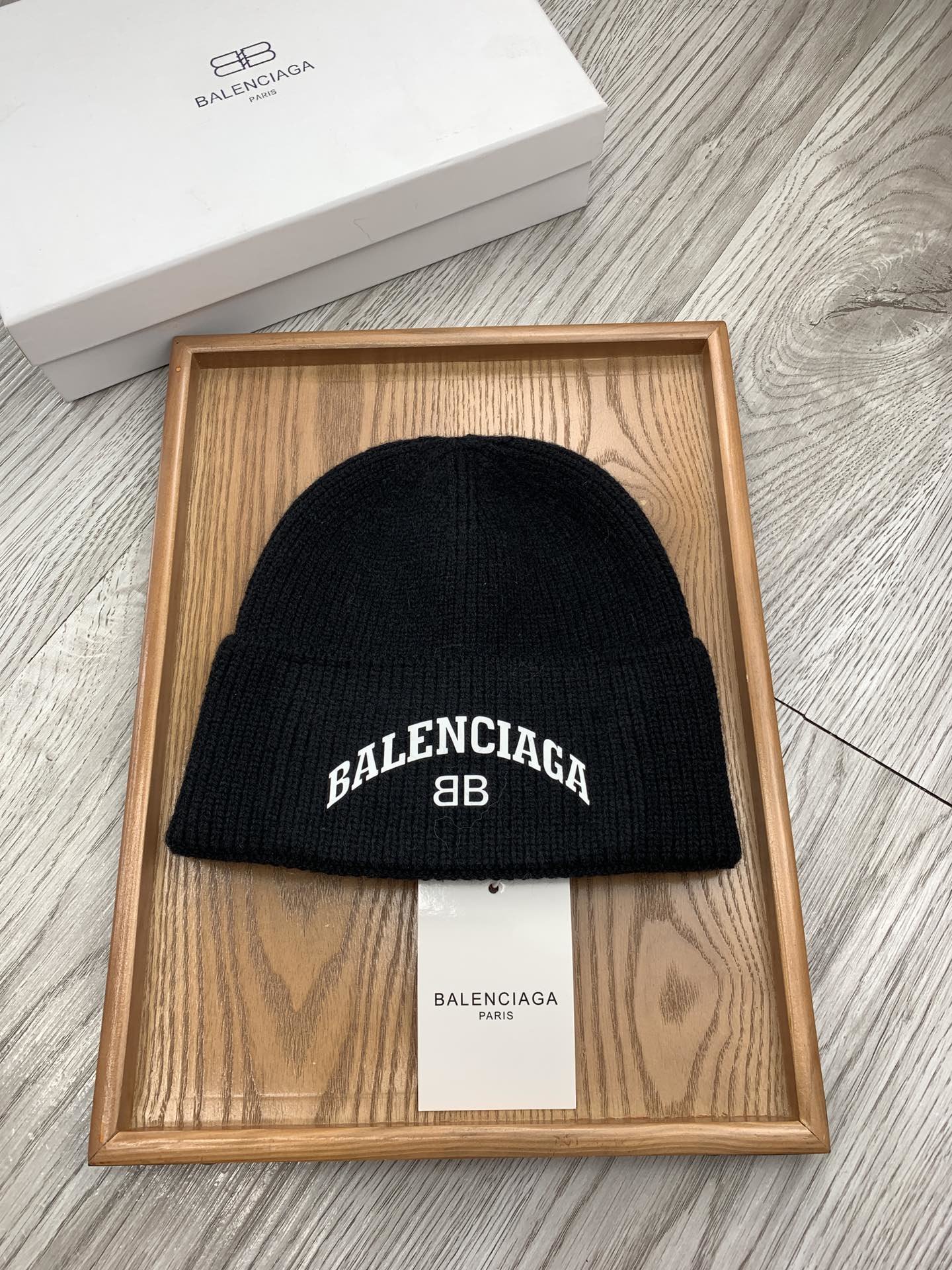 Balenciaga Fine Wool Knitted Hat