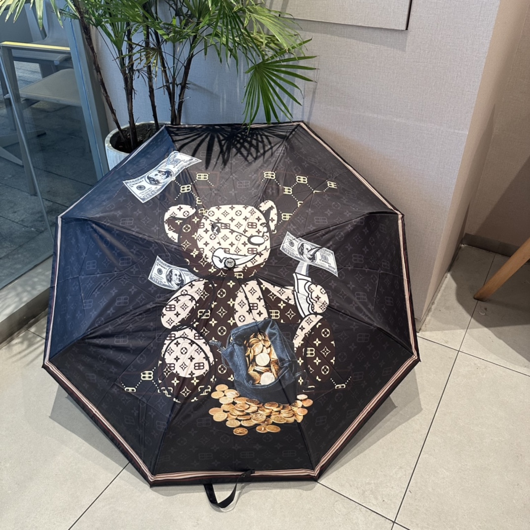 Louis Vuitton new three-fold self-folding umbrella