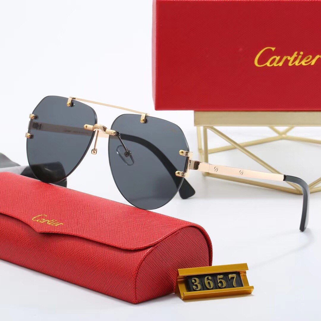 Cartier 3657 unisex fashion glasses