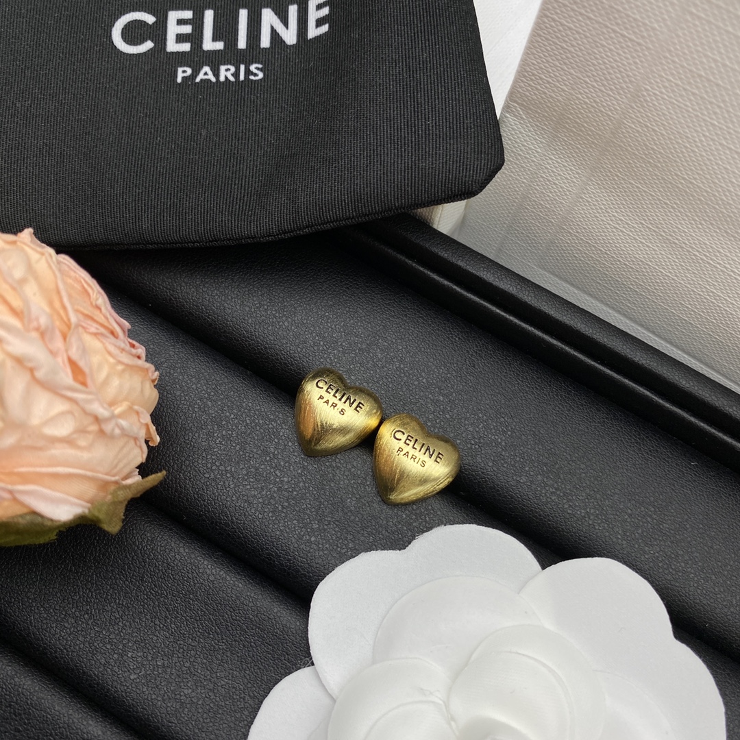 Celine New Love Letter Earrings