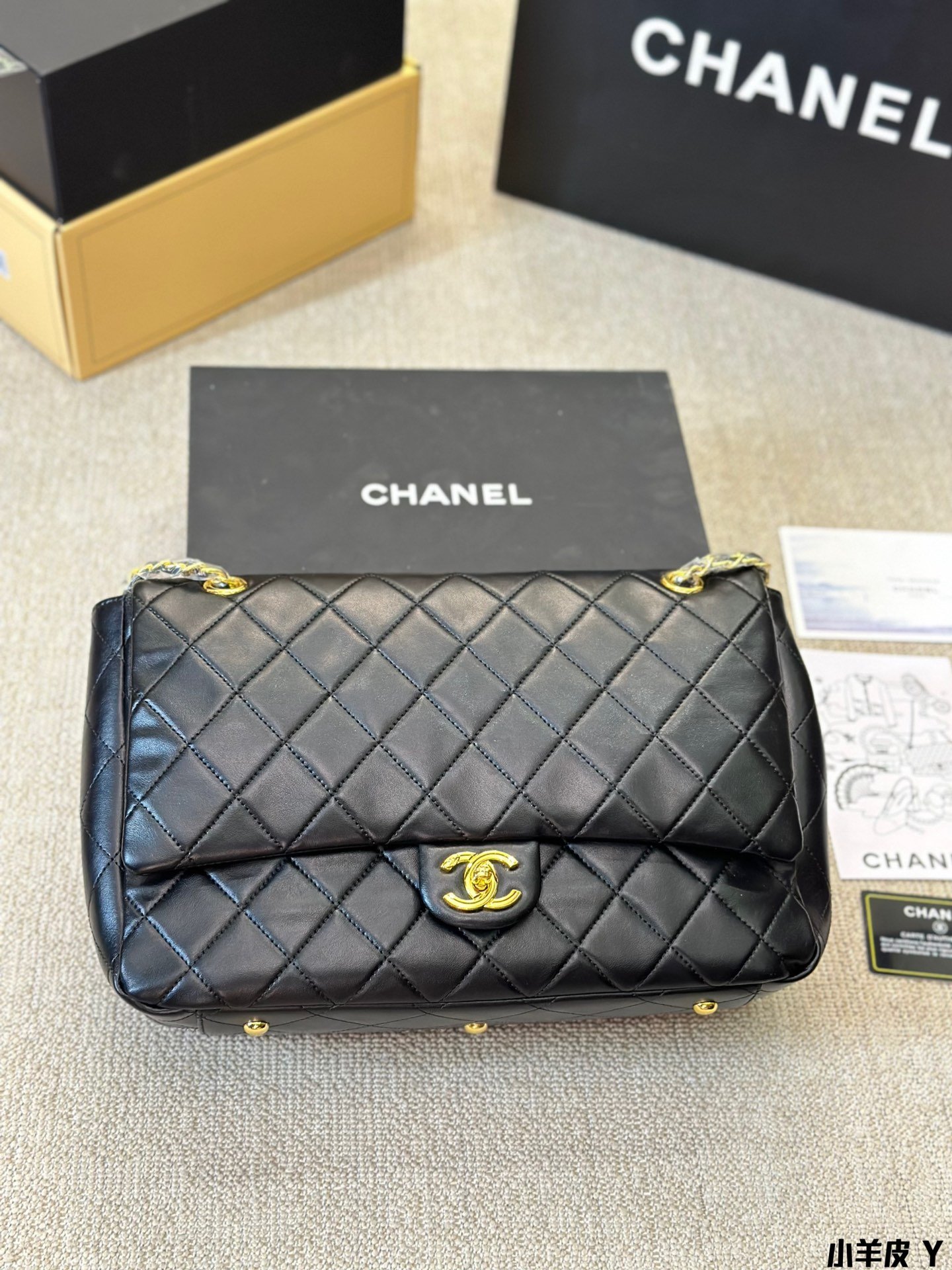 Chanel Large Capacity Leather Bag
