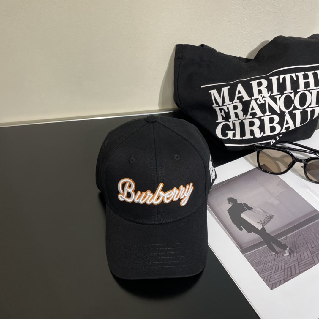 Burberry 3D Embroidered Baseball Hat