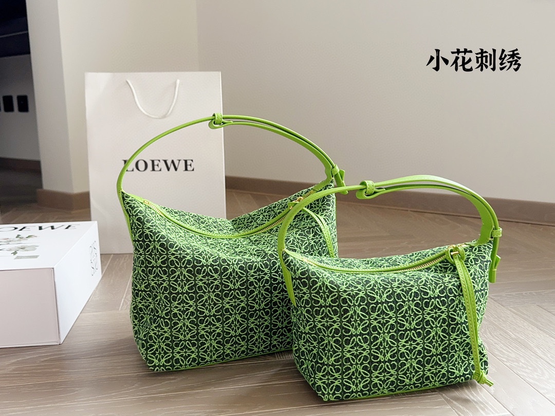Loewe Anagram Cubi Print Series Women's Handbag