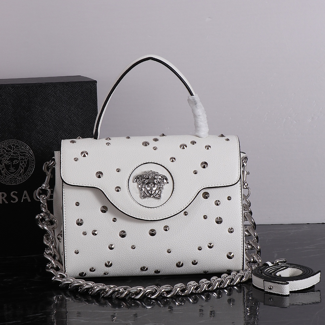 Versace Full sky nails handbag chain bag