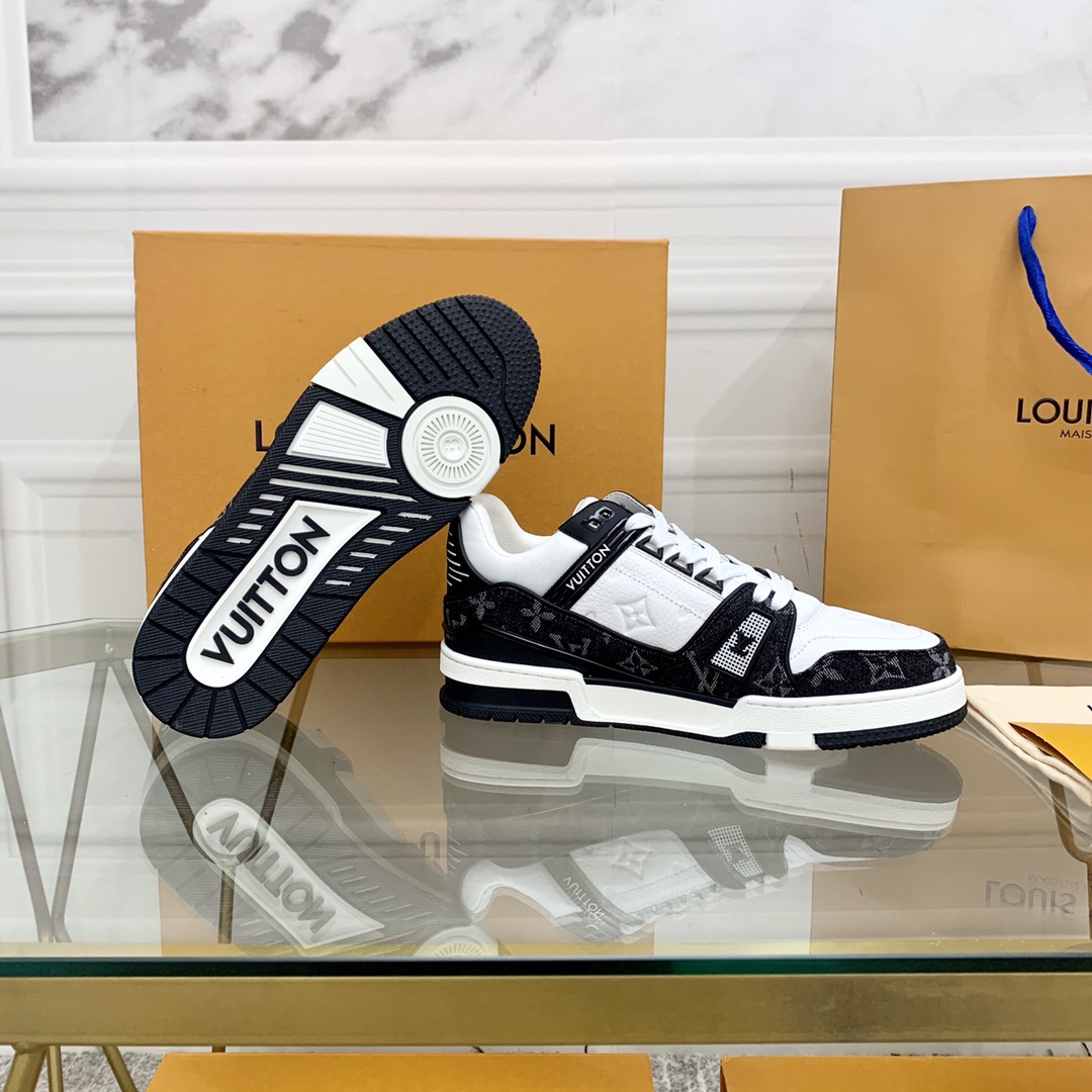 LV Louis Vuitton Retro Trainer vintage sneakers