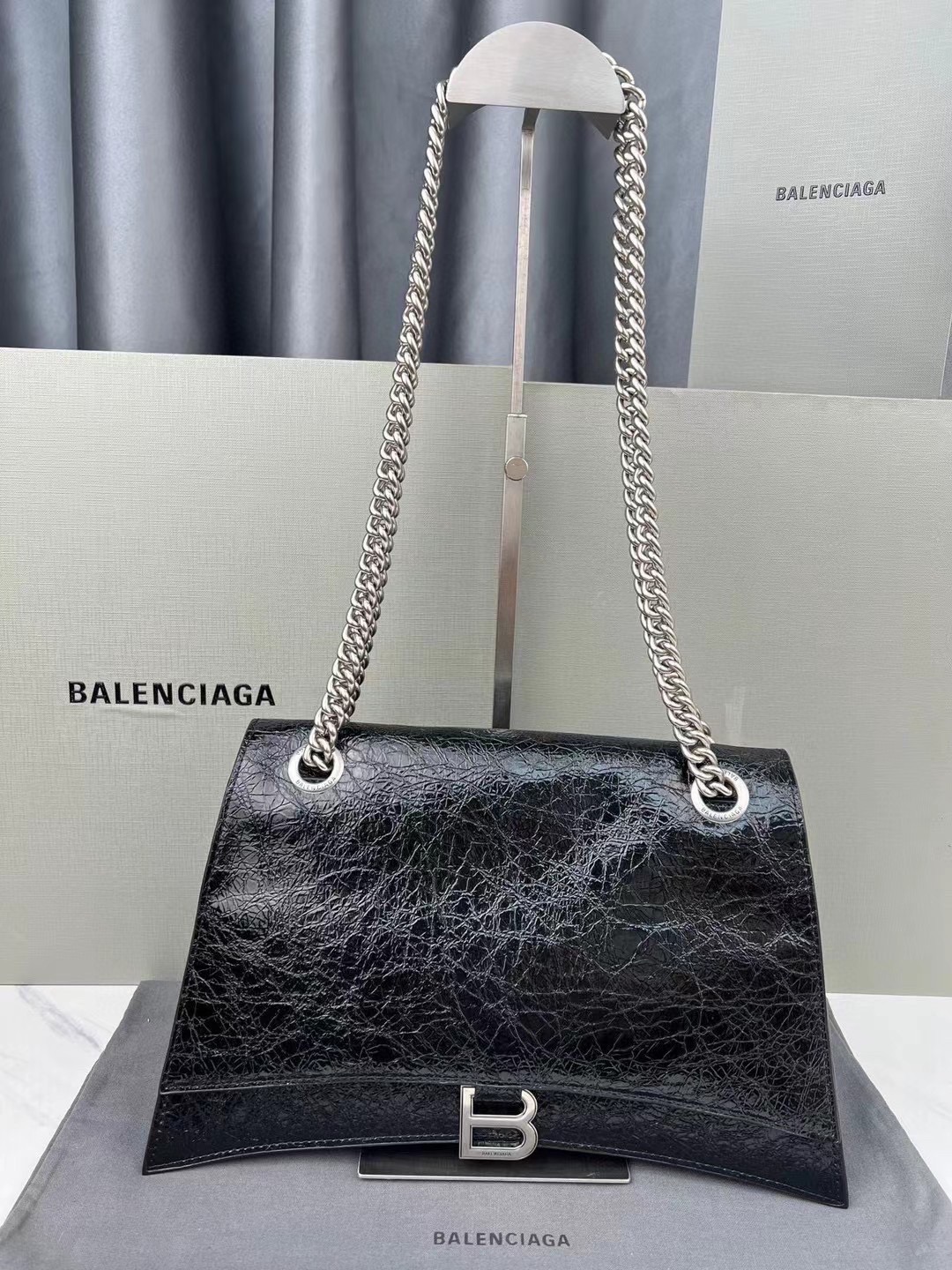 Balenciaga hourglass chain bag