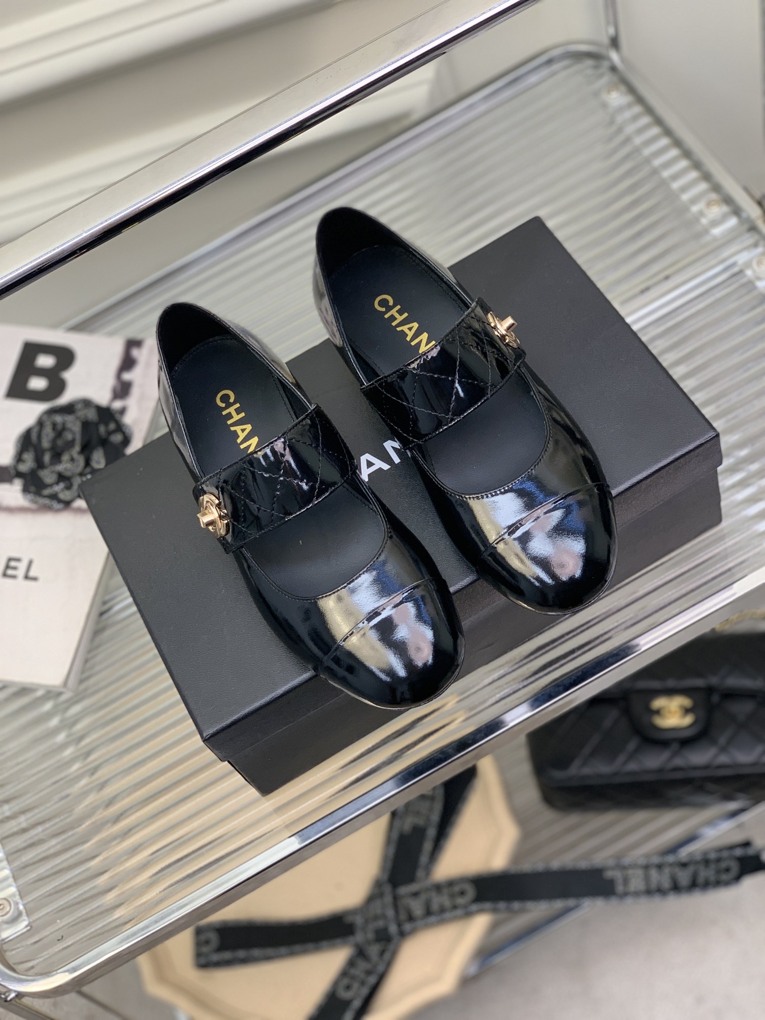 Chanel 23 pop mary jane heels