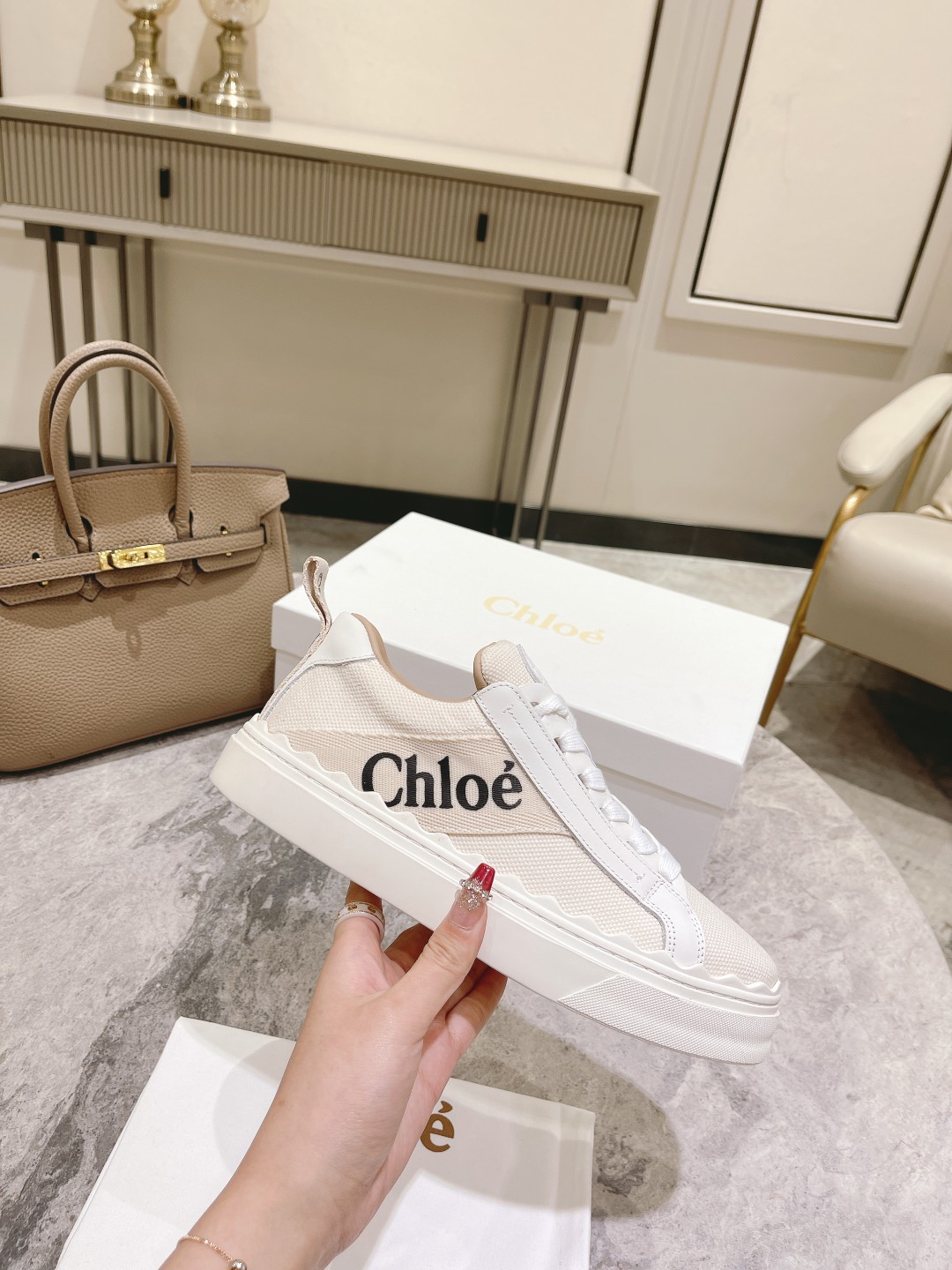 Chloe flats casual shoes 