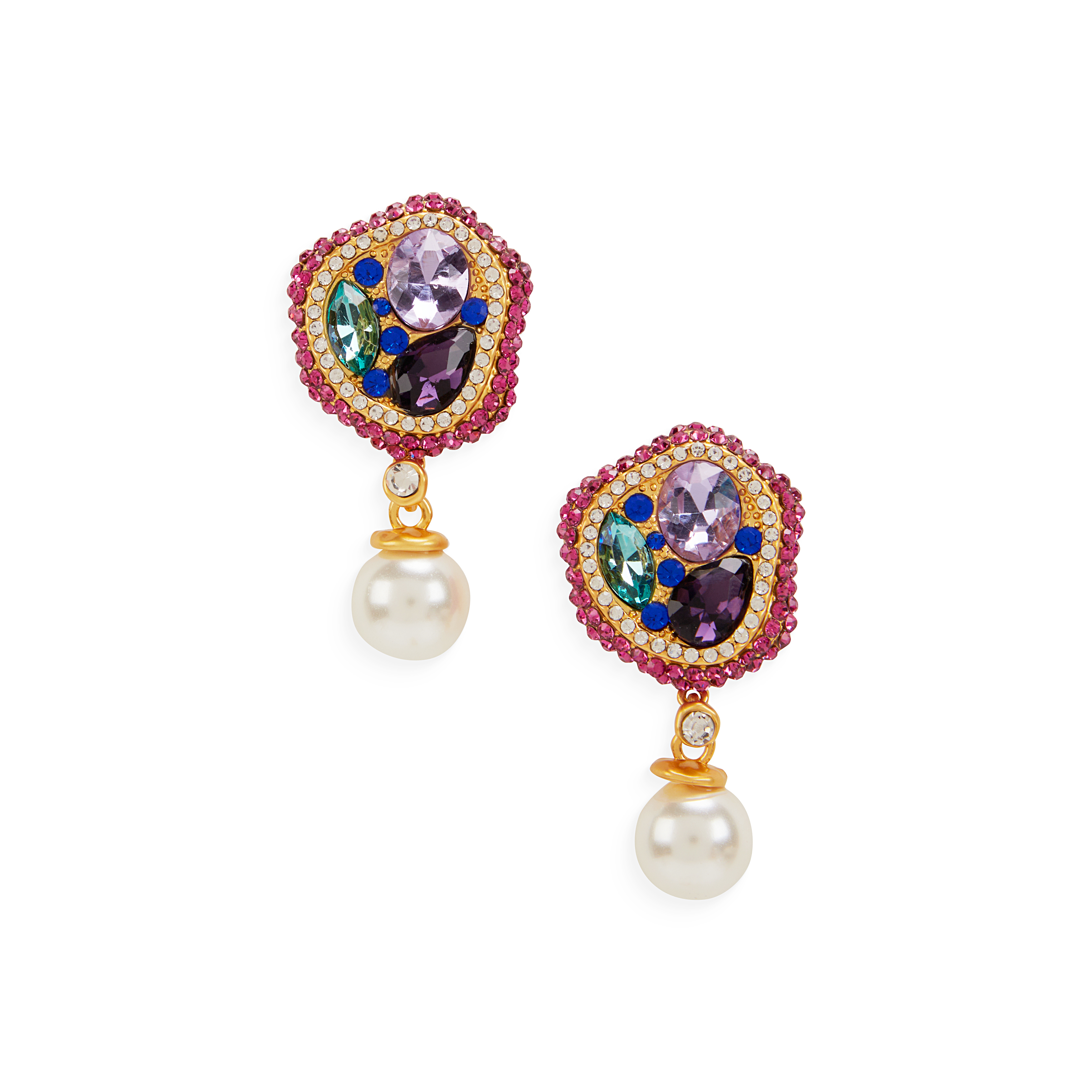 Pearl Rainbow earrings