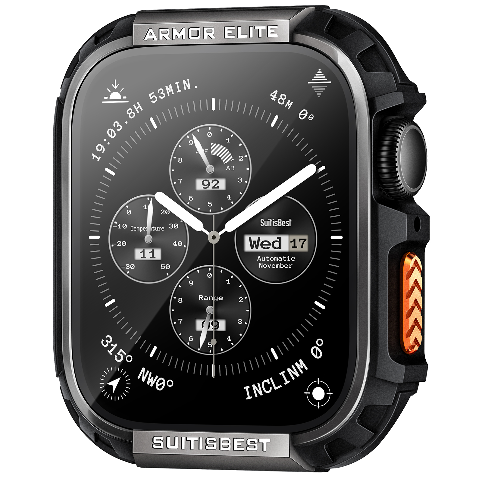 ArmorElite Rugged Case for Apple Watch