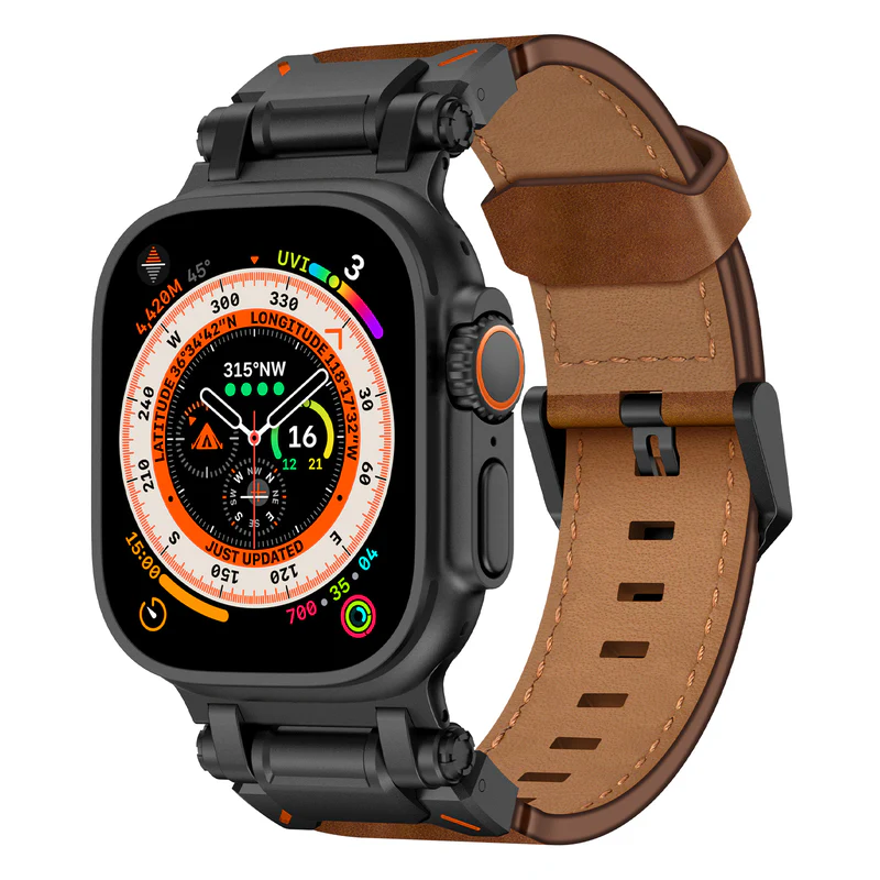 Explorer Leather Band For Apple Watch