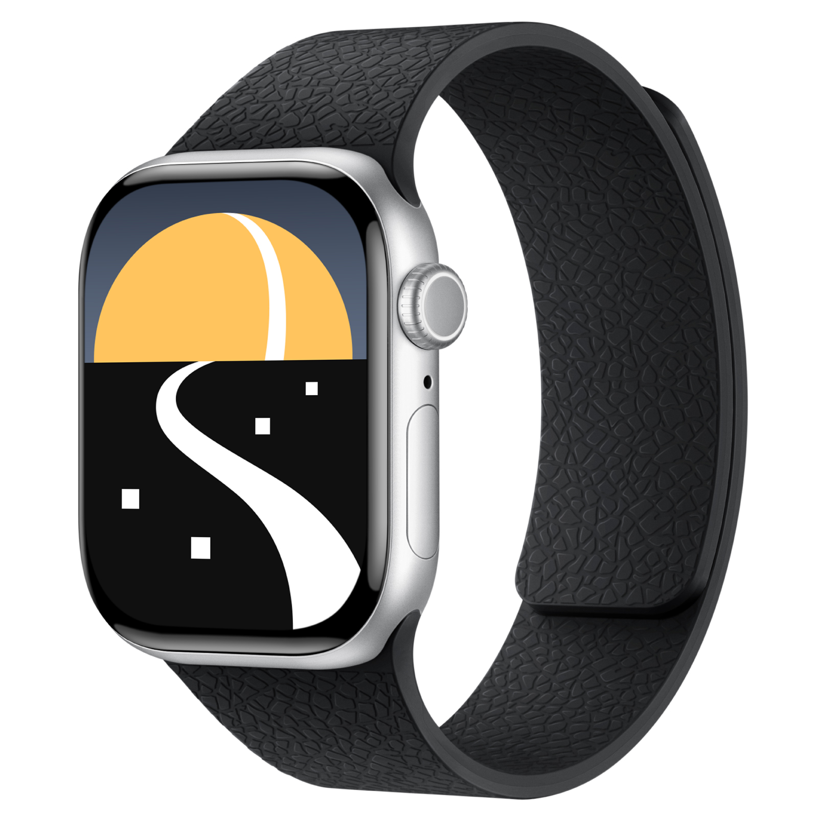 Snap Duo Flow - Magnetic Silicone Band for Apple Watch