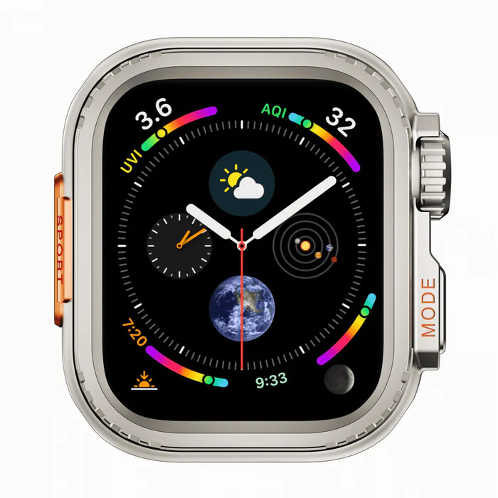 Suitisbest 316L Stainless Steel Case with Band for Apple Watch