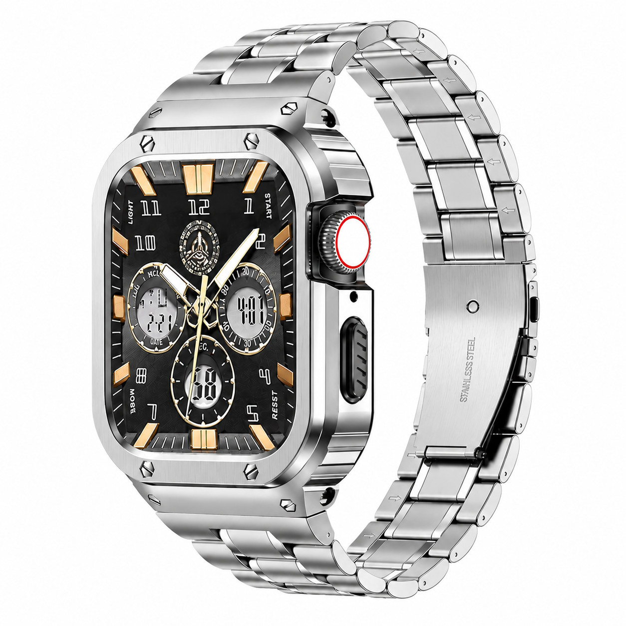 [Copy]Suitisbest 316L Stainless Steel Case with Band for Apple Watch