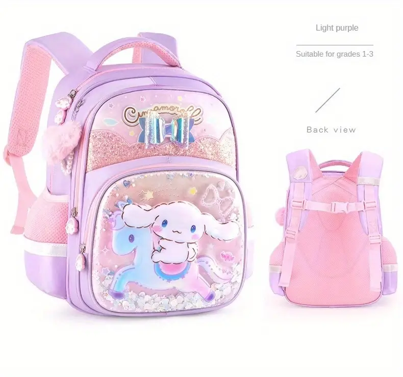       mochila desenho animado anime mochila kawaii linda mochila detalhes 4
