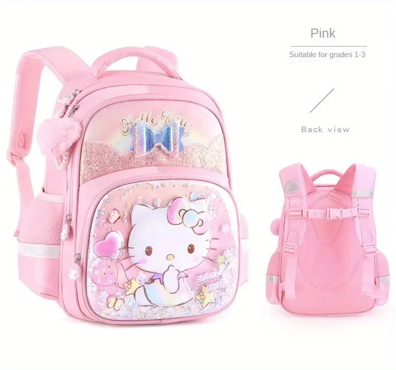       mochila desenho animado anime mochila kawaii linda mochila detalhes 5