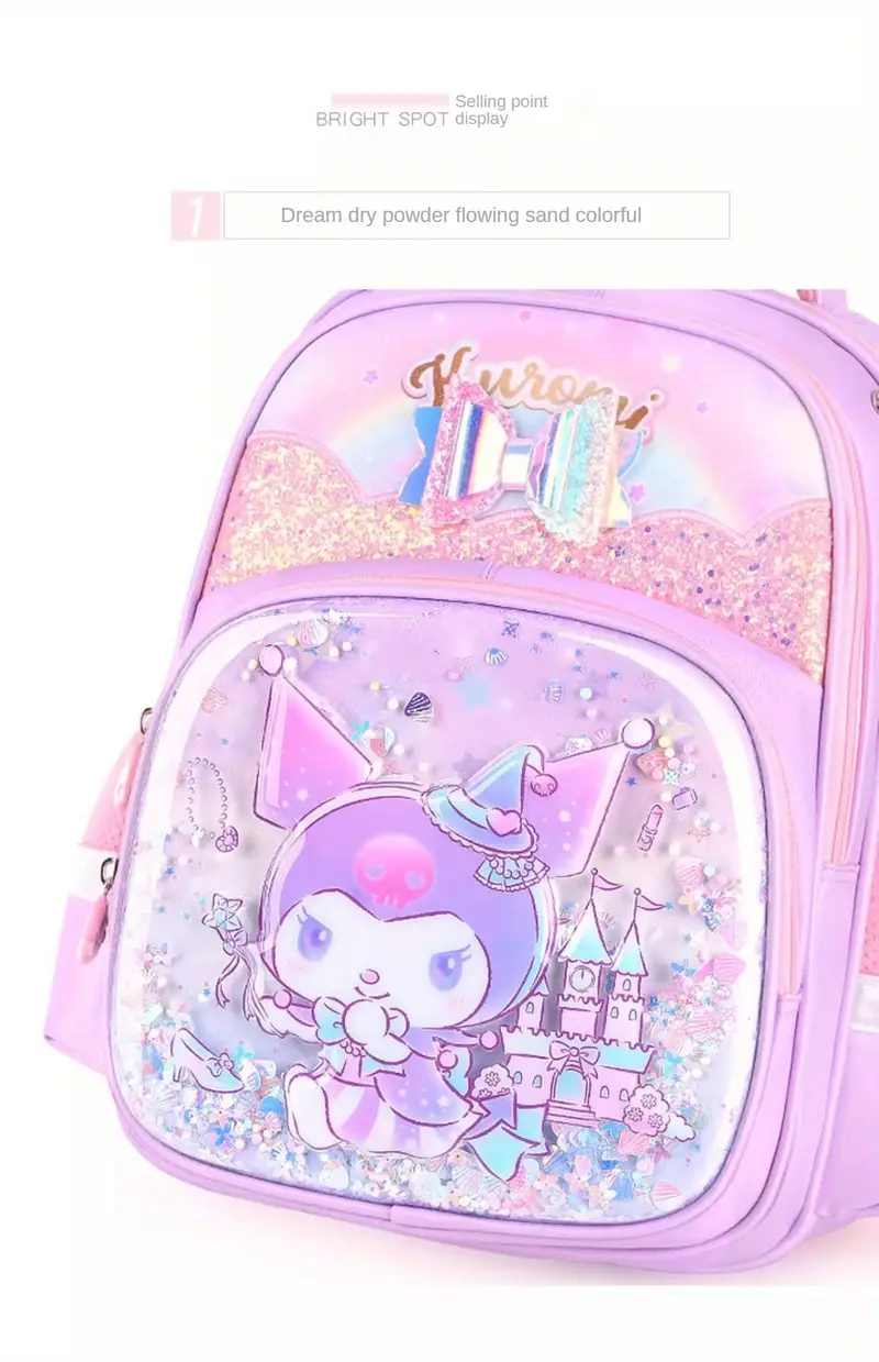       mochila desenho animado anime mochila kawaii linda mochila detalhes 6