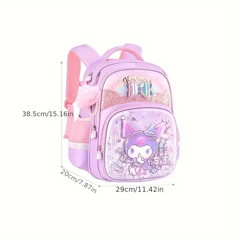       mochila desenho animado anime mochila kawaii linda mochila detalhes 12